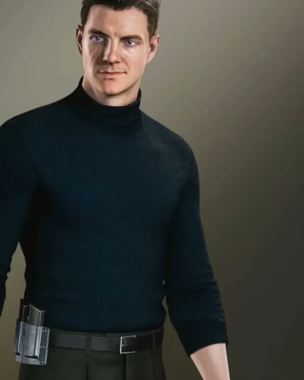 James Bond in the Gentleman Operator outfit, a black turtleneck with a holster, in 007 First Light.